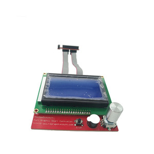 12864 LCD-Rampen Smart Parts RAMPS 1.4 Controller-Bedienfeld LCD 12864 Display Monitor Motherboard Blue Screen Module