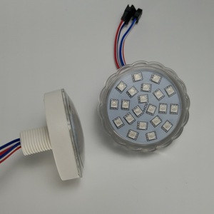 SMD5050/3535フルカラーRGB LEDピクセルライトピクセルモジュールライトミルキーカバーRGB楽しいアミューズメントライト