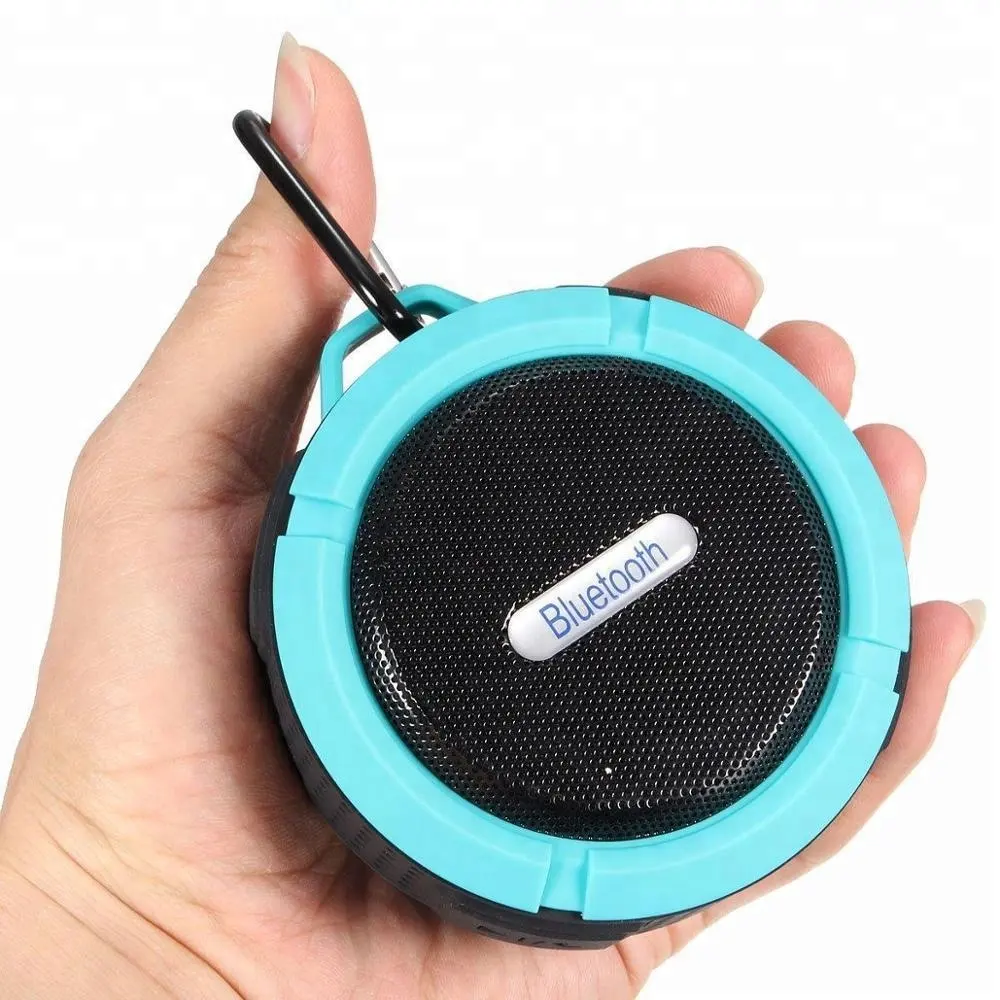 Mini Wireless Lautsprecher Tragbares Soundsystem 3D-Auto Stereo-Spieluhr mit TF USB FM Radio Party DJ Bass Lautsprecher mit Haken