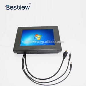 Bestview 8 pulgadas IP65 impermeable pantalla táctil USB Monitor caja de aluminio completo Monitor soporte Raspberry Pi - Product Image 1