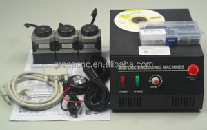 工厂价格标准 3 轴水冷 300w usb 端口迷你爱好小数控路由器 3020 - Product Image 5