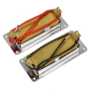 1 bộ humbucker pickups cho mini LP guitar, Chrome, MLP-CR, miniLP PICKUP - Product Image 5