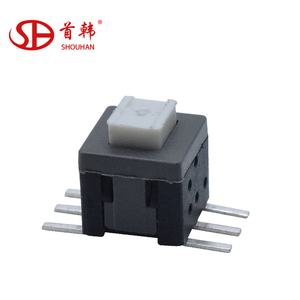 SPPH110300 Mini-Druckknopf schalter 6Pin Tactile Power Micro Switch Selbst sperren der EIN/EIN-Taste - Product Image 5