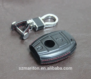4d פרימיום עור אמיתי 4d עבור C s m clk glk gl מחלקה בעבודת יד אביזר לרכב חבילת תליית אבזר לרכב