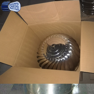 Stainless Steel Roof Ventilation Wind Spinning <strong>Rotating</strong> Chimney <strong>Cowl</strong> - Product Image 4