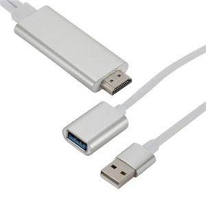 HDMI 适配器电缆 HDMI 转换器为 iPhone 7 6 S plus iPad iPod Android Type C 手机 USB 到 HDMI 1080 P 适配器 AV 电缆 - Product Image 3