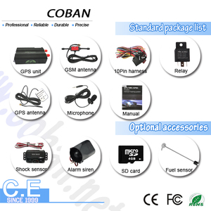 Vehicle Tracking System with Fuel Consumption Detecting Tk 103 <strong>Gps</strong> Vehicle Tracking Device - Product Image 5