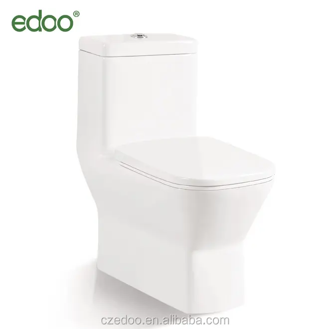 Hot-vendita Medio Oriente e Indiani design esclusivo 4 pollici Presa cacciata di un pezzo toletta con build in bidet wc piazza