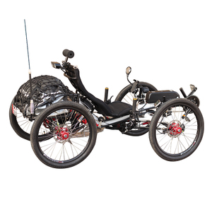 New Arrival Touring Use 4 Wheel Reclining Quadricycle Off Road Electric Recumbent Quad Bike - Product Image 1