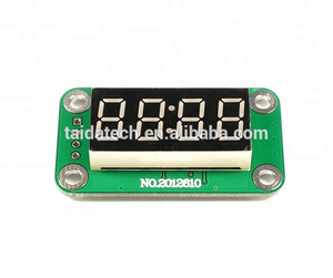 Taidacent 2-wire Interfaccia Seriale Azionamento Statico 4-bit Da 0.36 Pollici 7 Segmenti Orologio Con Tubi Tubo Digitale modulo Display TM1650 - Product Image 2