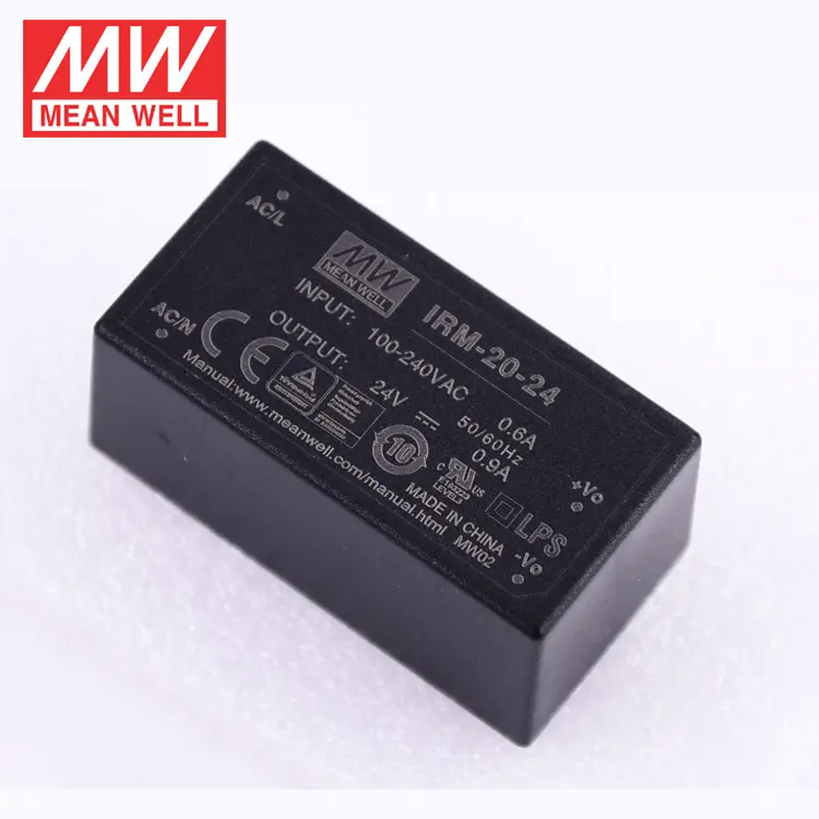 Significwell 20w encapsulado tipo transformador 220v 24v fonte de alimentação IRM-20-24