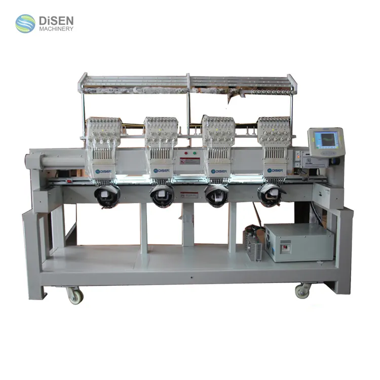 Head Embroidery Machines Best Price Used 4 Computerized Machinery Repair Shops 1 YEAR Restaurant Food Shop Garment Shops Retail