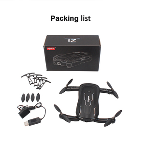 <strong>Syma</strong> Z1 Foldable <strong>RC</strong> Drone 2.4G FPV 720P HD Wifi Camera Real-time Altitude Hold Optical Flow Positioning Smart <strong>RC</strong> Quadcopter Toys - Product Image 3