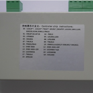Controlador LED programable de tarjeta SD con software LEDEdit RGB RGBW K1000C, píxel SPI de diente azul WS2811 WS2812, K1000C - Product Image 3