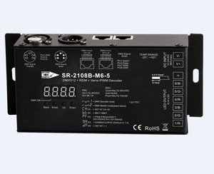Controller di luce dmx ad alta frequenza PWM con funzione RDM abilitata - Product Image 1