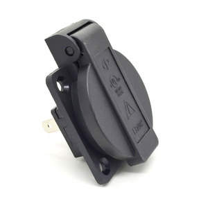 Yuadon เต้าเสียบปลั๊กไฟ125V 20A NEMA 5-20 IP44กันน้ำกันฝุ่น - Product Image 4