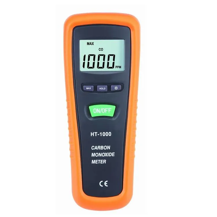 Máy Đo Khí CO Cầm Tay 0-1000PPM, Máy Kiểm Tra Máy Đo Khí CO Cầm Tay Có Màn Hình Cầm Tay, Phạm Vi Đo 0-1000PPM