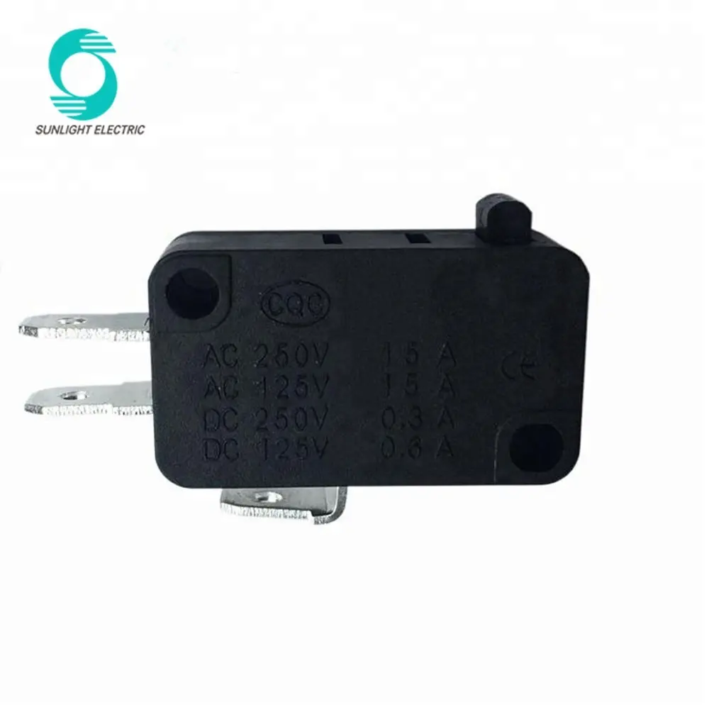 Mini micro interruptor KW7-0 16A 250VAC 5E4 T85, pulsador tipo botón