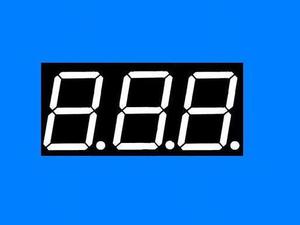 0.56 Inches High Bright Red Common Cathode <strong>Led</strong> Numeric <strong>Display</strong> Panel <strong>7</strong> <strong>Segment</strong> <strong>3</strong> <strong>Digits</strong> <strong>Led</strong> Hongqi - 5031AR With Favorable Price - Product Image 3