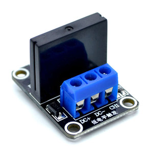 DC 5V 1 Kanal Low Level Trigger Halbleiter relais Modul platine mit resistiver Sicherung 240V 2A 1-Wege-Halbleiterrelais - Product Image 2