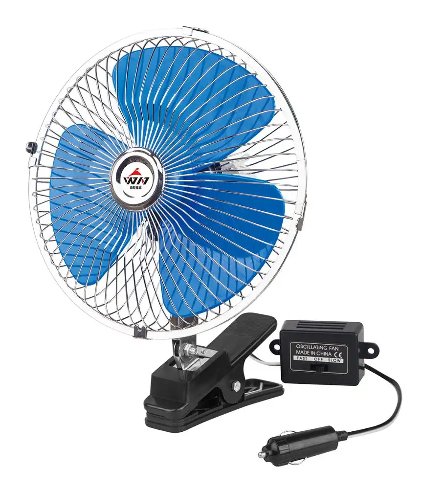 8 zoll Metall DC 12 v 24 v Auto-Fan mit Schalter