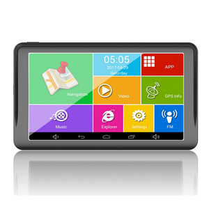 <span class=keywords><strong>7</strong></span>インチ車AndroidGPSナビゲーション容量性スクリーン768MB16 GB FM WIFIロシアヨーロッパ米国地図パイオニア用トラック車両パイオニア用