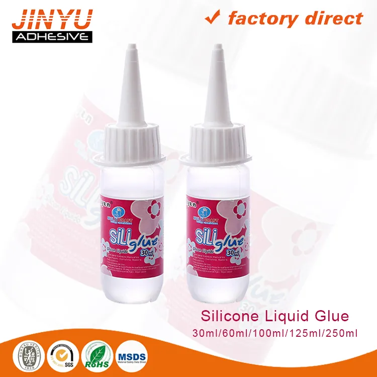 Colle Silicone intégrale à base de Silicone transparente, 30ml, certifié bpa, offre spéciale