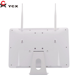 h.265 wifi安全摄像头套件nvr 4ch wifi套件3mp 2mp ip摄像头p2p nvr，带监视器