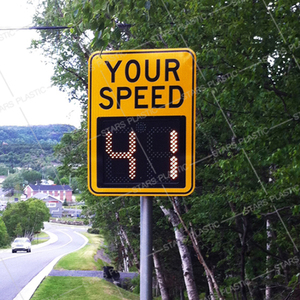 High Quality Radar Your Speed Detector Control Warning Solar LED Signs Road Side Type High <strong>Way</strong> Type Remove Limit Speed radar - Product Image 4