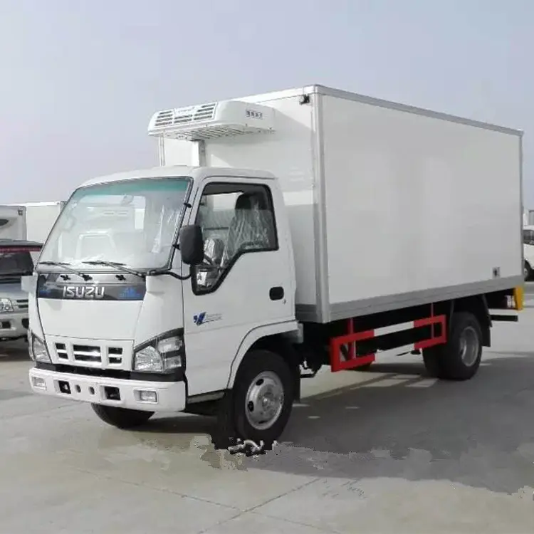 10 tonnellate isuzu refrigerato camion per la vendita box 5ton freezer camion