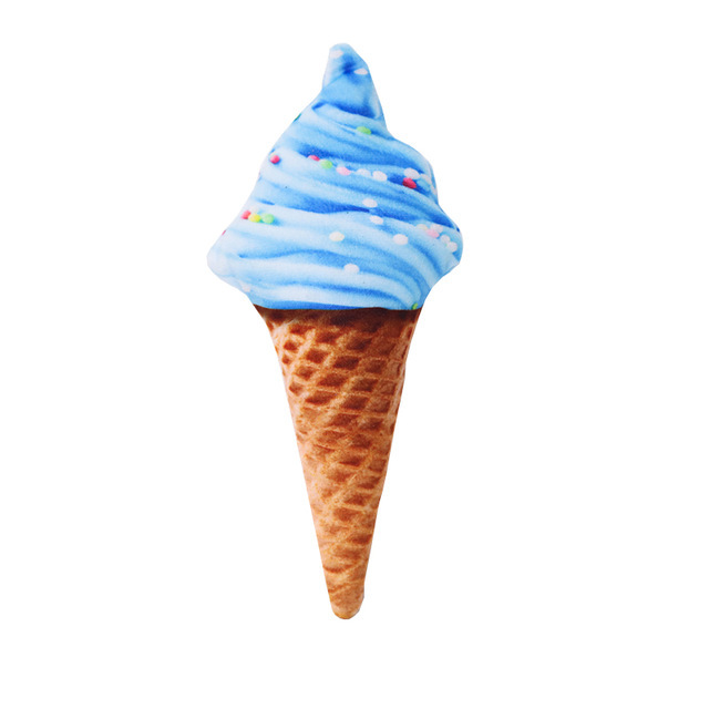 Helado azul