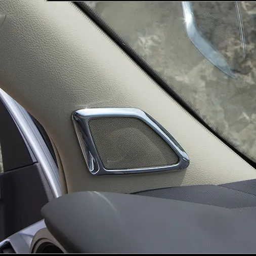 ABS Interior Horn Frame Decoration Cover For Toyota Land Cruiser Prado FJ 150 Accessories 2010-2018