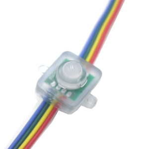 12 millimetri WS2811 f8 rgb ha condotto il modulo pixel, IP68 impermeabile DC5V 12V di colore completo di RGB luce della stringa di natale HA CONDOTTO LA luce Indirizzabile Pixel LED - Product Image 1