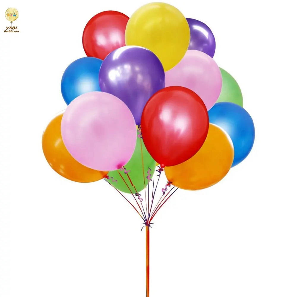 Palloncino pubblicitario per feste con palloncini in lattice sfusi da 12 pollici all'ingrosso