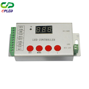 H802SE Matrice Programmabile DMX Controller SD Card 6144 LED DC5V-24 V regolatore di illuminazione a LED - Product Image 1