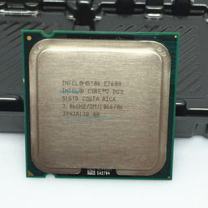 Original for <strong>Intel</strong> <strong>Core</strong> 2 Duo <strong>Processor</strong> E7600 (3M Cache,3.06 GHz,1066 MHz) Desktop <strong>CPU</strong> - Product Image 1