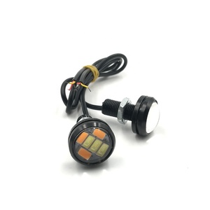 車主導イーグルアイDRLデイタイムランニングライトLED12V防水車主導ライト9W18Mm23Mmホワイト - Product Image 3