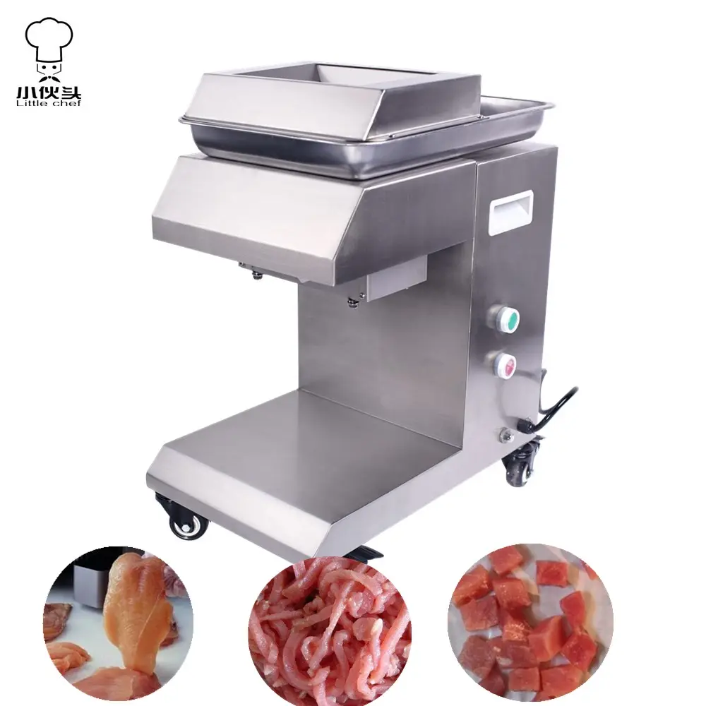 Frische Fleisch Cube Dicer Schneiden Maschine/Fleisch Slicer Abisolieren Cutter Maschine