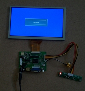 Taidacent Raspberry Pi 6,5 Zoll Digital LCD Display VGA AV TFT LCD display Driver Board Computer Monitor Display DIY Kit