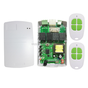 YET866 220v telecomando universale per porte da garage codice fisso <span class=keywords><strong>433</strong></span> mhz gate wireless controller trasmettitore e ricevitore rc