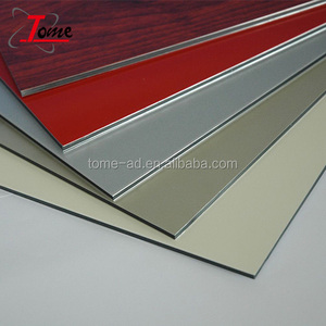 ที่มีคุณภาพสูง Alcopla Pvdf เคลือบซุ้มอลูมิเนียมคอมโพสิตแผง