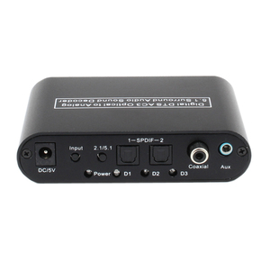 AC3 equipo de Audio sonido decodificador Digital estéreo 5,1 convertidor de decodificador de Audio LPCM a 5,1 de salida analógica de 2,1 - Product Image 2