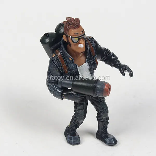 Figuras de soldado de acción 3D personalizables de plástico PVC de alta calidad, juguete de modelo de personaje hecho a sí mismo de fábrica al por mayor