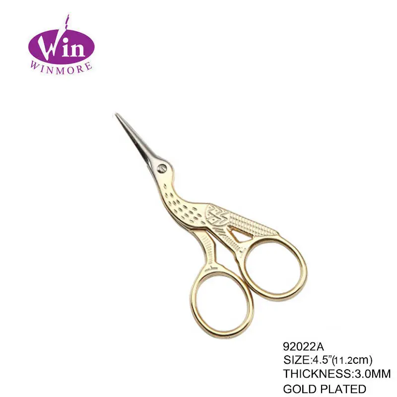 Cuticle Scissors Embroidery Sewing Nail Cuticle Scissors With Beautiful Designing Bird Shape Stainless Steel