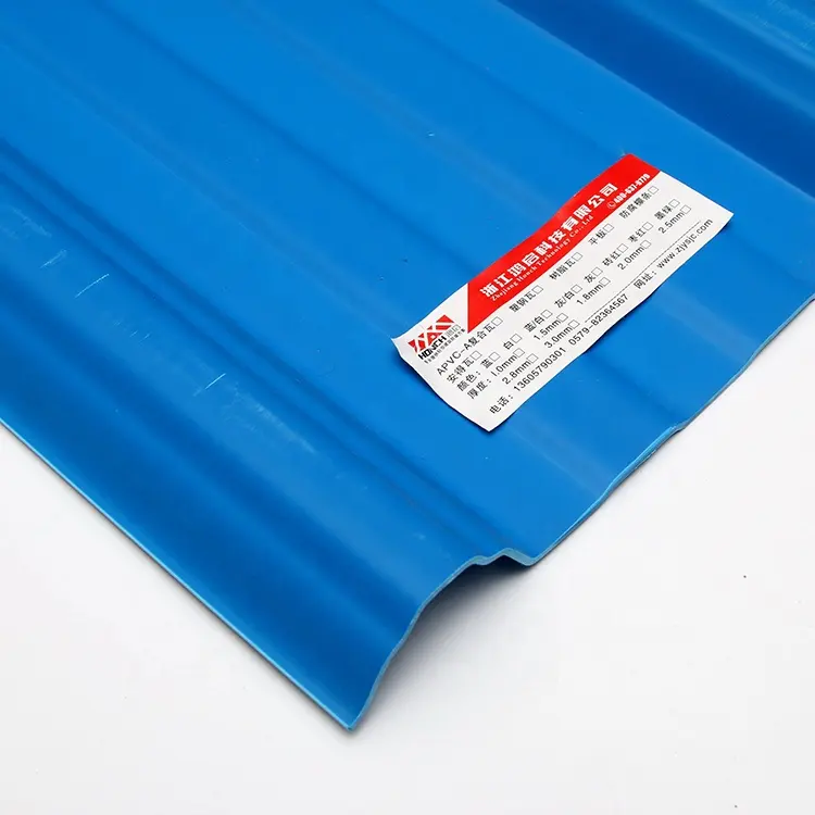 Lámina de techo corrugada de color anticorrosión de alta calidad, precio de tejas de PVC de Filipinas
