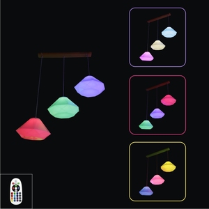 LED天井プラスチックドームライトリモコン付き新しいデザイン & 色を変える機能 - Product Image 2