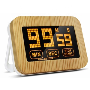 J & R più votato quotidianamente utilizzando lo schermo retroilluminato Smart Touch studio digitale Timer da cucina con supporto pieghevole posteriore magnetico - Product Image 1