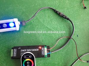 RGB 3CH Telecomando LED dimmer DMX512 Controller