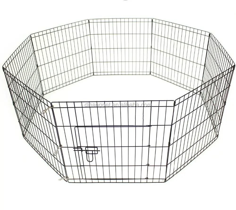 Pet Playpen Dog Rabbit Puppy Play Pen Cage Folding Run Fenceクレート