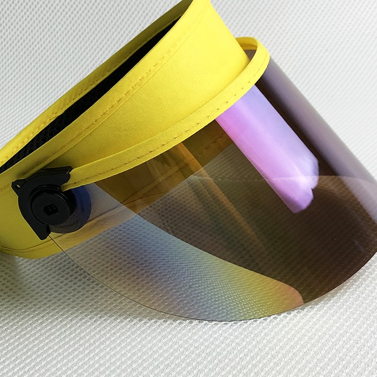 14 Bande courte transparente arc-en-ciel + jaune